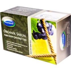 Mecitefendi Organic Soap Black Grapes Seeds Oil 125 Gr