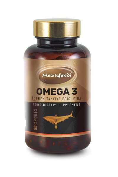 Mecitefendi Omega 3 Extract 80 Capsules