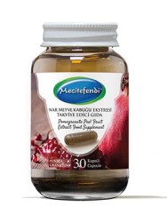 Mecitefendi Pomegranate Peel Extract 30 Capsules - Thumbnail