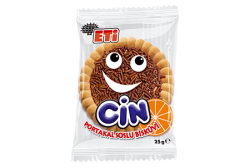 Eti Cin Orange Jelly Biscuit 36 Pieces - Thumbnail