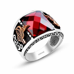925 Sterling Silver Mens Ring - 2