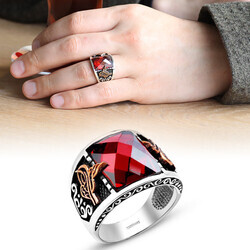 925 Sterling Silver Mens Ring - 6