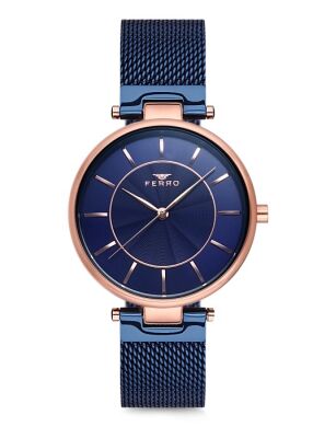 Bayan Ferro Metal Saat - F1828C-955-T - 1
