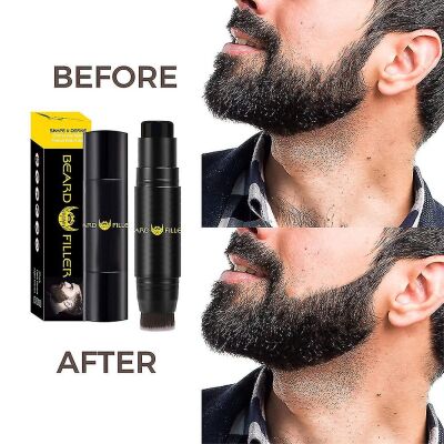 Beard Pen Filler,beard Filling Stick And Brush 2 In 1 For Men,waterproof&long Lasting - 3