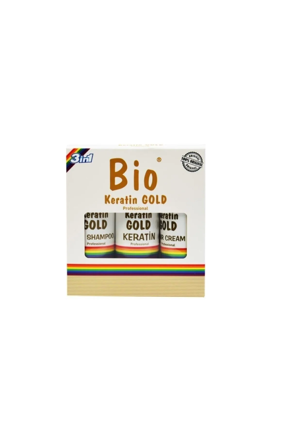 Bio Keratin Gold Brazilian Blow Dry Keratin Mini 3-Set 150 ml - 4