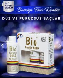 Bio Keratin Gold Brazilian Blow Dry Keratin Mini 3-Set 150 ml - 1