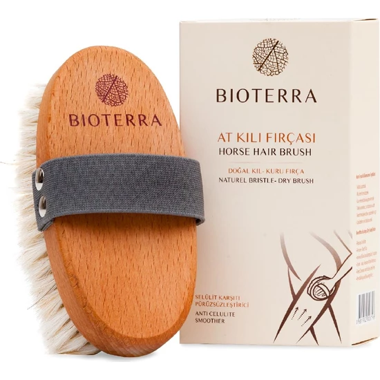 Bioterra Horse Hair Brush Anti-Cellulite