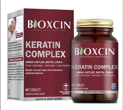 Bioxcin Forte Keratin Complex Tablet Food Supplement 60 Tablets - 1