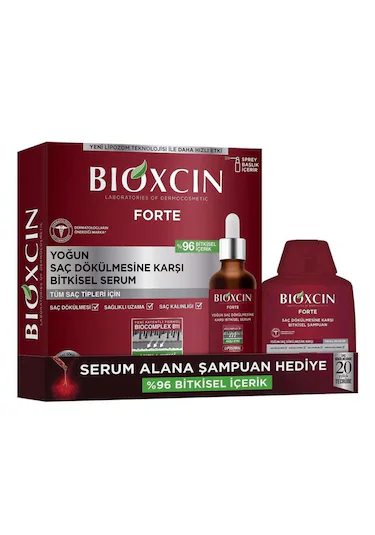 Bioxcin Forte Set Serum 3*50ml and Shompoo 300 ml - 1