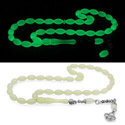 Blackened Metal Tassel Base Model Barley Cut Cat's Eye Beads - 5