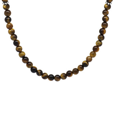 Both Bracelets Are A Necklace And A Rosary 99 Pcs. Natural Stone Accessories Kaplangözü - 6