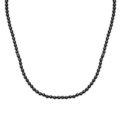 Both Bracelets Are Necklace And Rosary 99 Hematite Natural Stone Jewelry - 8