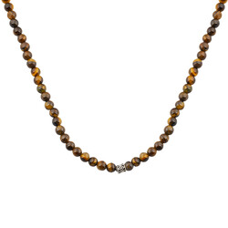 Both Bracelets - Necklace And Rosary 99 Pieces Natural Stone Jewelry Kaplangözü - 9