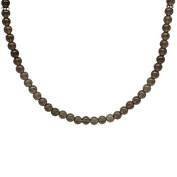 Both Bracelets - Necklace And Rosary 99 Smoky Quartz Natural Stone Accessory - 6