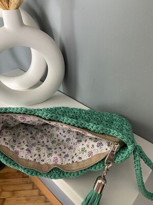 CLUTCH GREEN BAG FOR WOMEN - 2