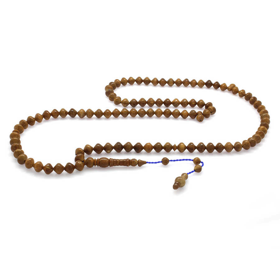 Cook 99 Wooden Colored Rosary With Engraving Of İmam Of Systematic Cutting İn Istanbul