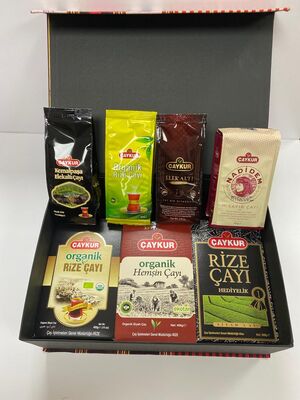  هدية رائعة من مجموعة من انواع الشاي الطبيعي الصحي مكومة من 7 انواع شاي - 1
