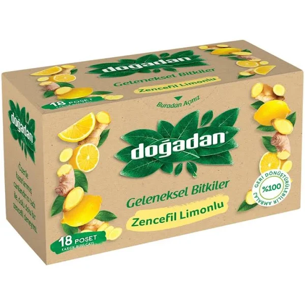 Doğadan Soft Ginger - Lemon Blend 18 pcs - 1