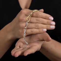 Dorica Women's 925 Sterling Silver Knot Bracelet Silver-Gold 925 Sterling Silver - 2
