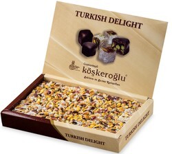 Turkish Delight With Pistachio 1 Kg From Köşkeroğlu - Thumbnail