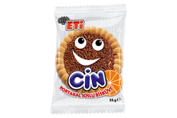 Eti Cin Orange Jelly Biscuit 36 Pieces - 1