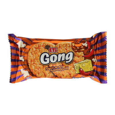 Eti Gong Cheese And Spicy Flavour 5 Pieces - 1