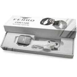 Ferro Beyaz Renk Silikon Kordonlu Akıllı Saat TH-FSW1108-AG - 2