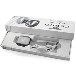 Ferro Gri Renk Silikon Kordonlu Akıllı Saat TH-FSW1108-CY - 2