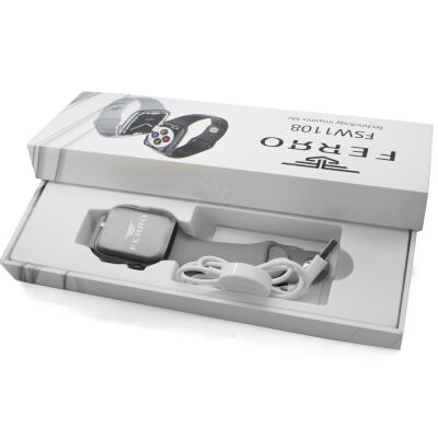 Ferro Gri Renk Silikon Kordonlu Akıllı Saat TH-FSW1108-CY - 2