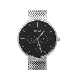 Ferro Gümüş Renk Hasır Kordonlu Erkek Kol Saati TH-TM1844C-1065-A2 - 4
