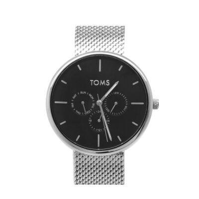 Ferro Gümüş Renk Hasır Kordonlu Erkek Kol Saati TH-TM1844C-1065-A2 - 4