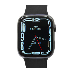Ferro Siyah Renk Silikon Kordonlu Akıllı Saat TH-FSW1108-G - 6