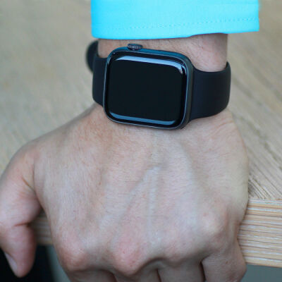 Ferro Siyah Renk Silikon Kordonlu Akıllı Saat TH-FSW1108-G - 8