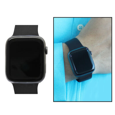 Ferro Siyah Renk Silikon Kordonlu Akıllı Saat TH-FSW1108-G - 9