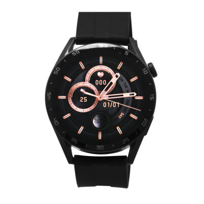 Ferro Siyah Renk Silikon Kordonlu Akıllı Saat TH-FSW1109P-G - 2