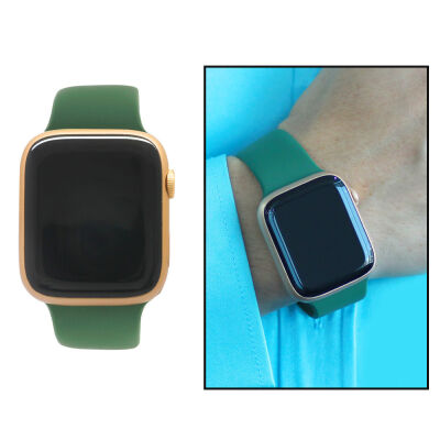 Ferro Yeşil Renk Silikon Kordonlu Akıllı Saat TH-FSW1108-CY - 9