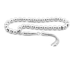 Globe Cut 925 Sterling Silver Tasbih (M-2) - 1