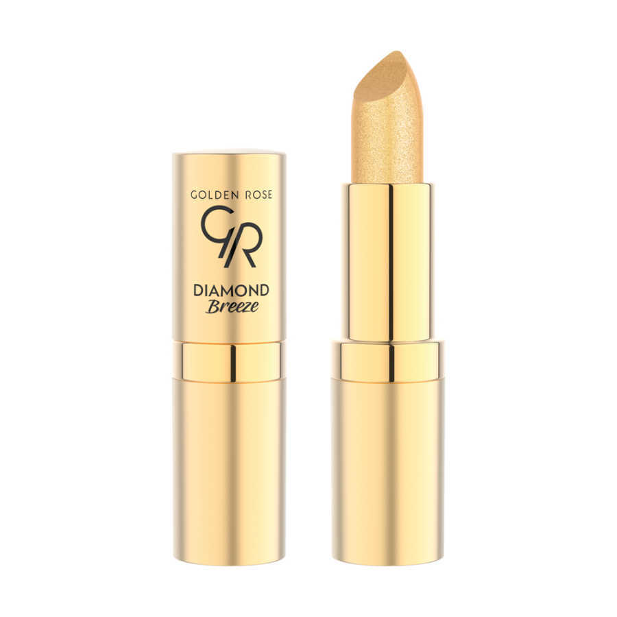 Gr Diamond Breeze Shimmering Lipstick Işıltılı Ruj روج Golden Rose