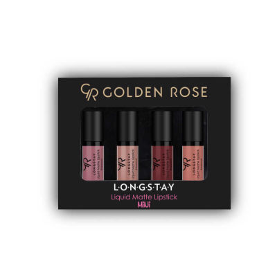 Gr Longstay Mini Liquid Matte Lipstick (4'Lü Kutu) - 1