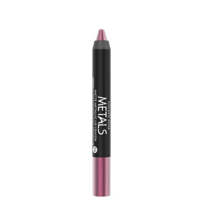 GR Metals Matte Metallic Lip Crayon - Metalik Kalem Ruj - 6