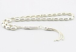 Handmade Barley 925 Sterling Silver Tasbih (M-1) - 3