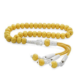 Handmade, Gold-Silver, Mini Size, 1000K Silver, Kazaz Tasbih - 2