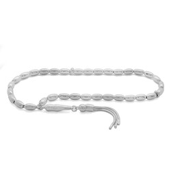 Handmade Handle Necklace Small Size 925 Sterling Silver Tasbih - 1