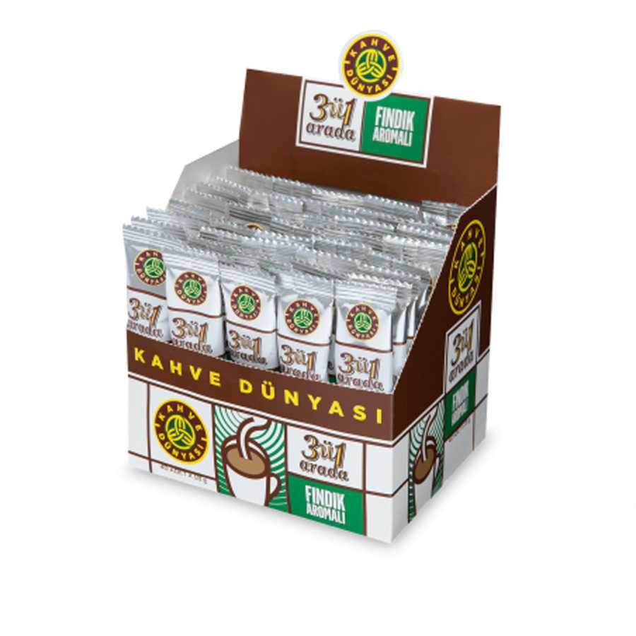 Kahve Dünyasi Hazelnut Flavored 3İn1 Full Package Of 200