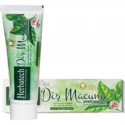 Herbatech Toothpaste Green Tea Extract 75 ml - Thumbnail