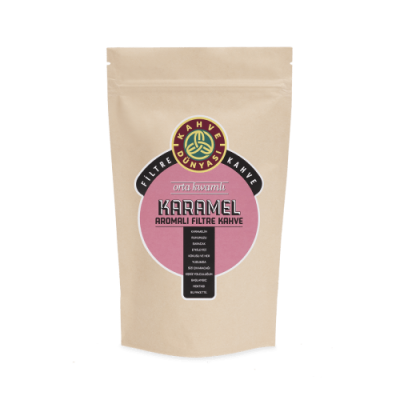 Kahve Dünyasi Caramel Flavored Filter Coffee 250 Gr - 1