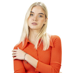 Marina Tasarım Silver Renk Çelik Kadın Bileklik - 2