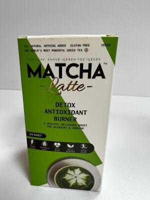 Matcha Latte Detox Antioxidant Burner 20pcs - 2