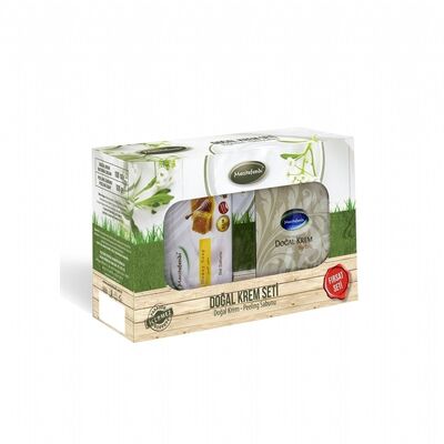 Mecitefendi Natural Cream Honey 100 ml - Honey Soap 100 Gr Set