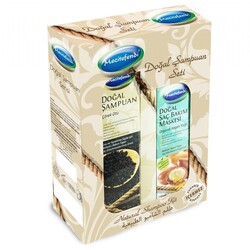 Mecitefendi Natural Shampoo Set - Black Seed + Hair Care Mask 250 ml - Thumbnail